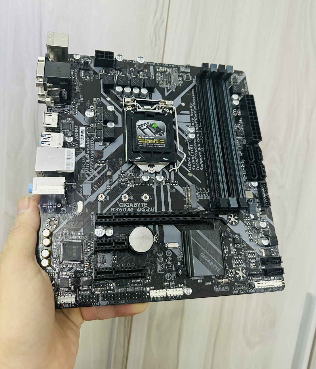 Bo Mạch Chủ (Mainboard) GIGABYTE B360M-DS3H (HÀNG CHÍNH HÃNG)