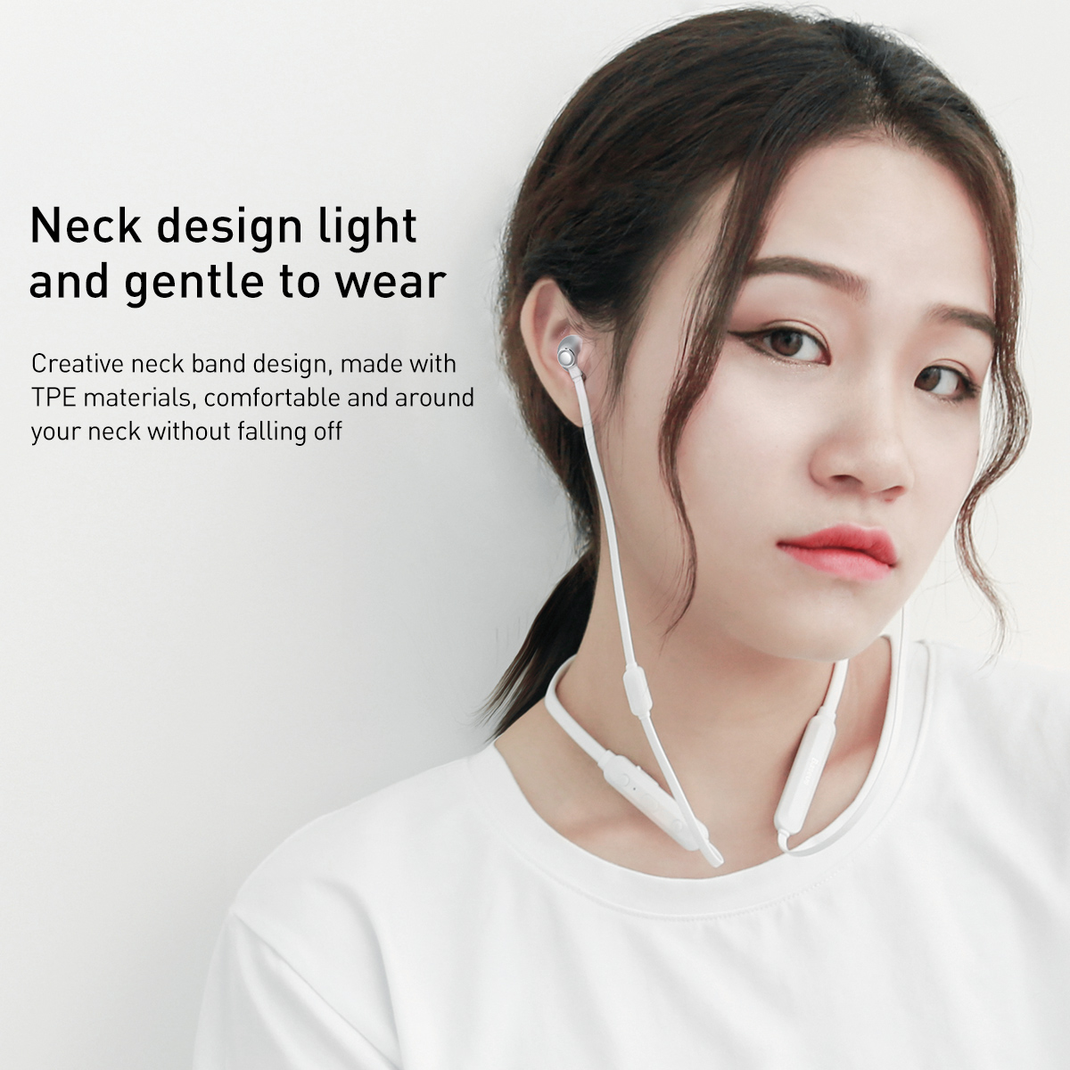 Tai nghe Bluetooth thể thao chống nước Baseus Encok Wireless Earphone S11A Sport (IPX5 Waterproof, Bluetooth 4.2 Neckband Earphone) - Hàng chính hãng