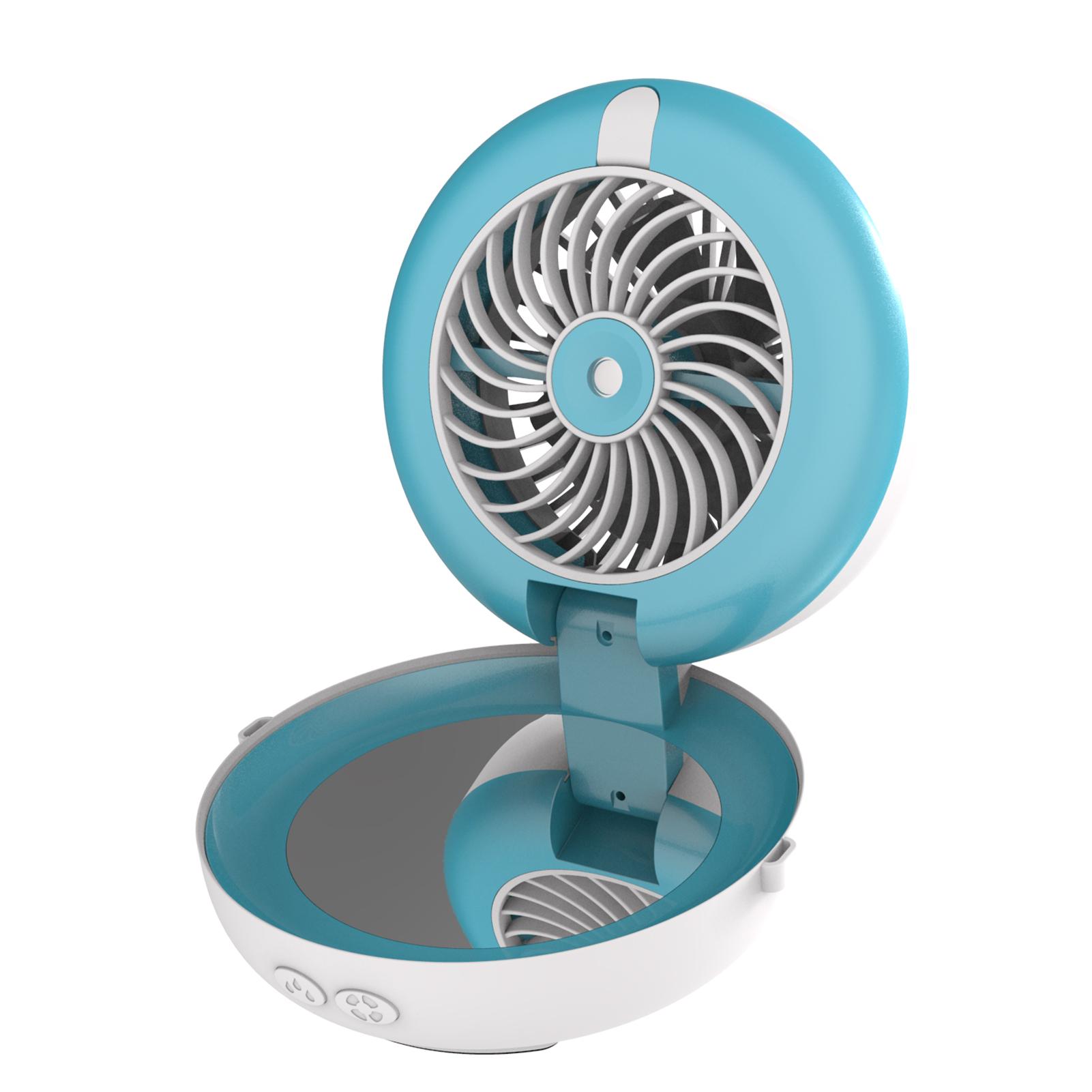 Quạt mini tích điện cầm tay nhỏ gọn 3 chế độ