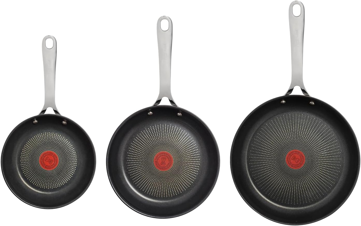 SET 3 CHẢO TEFAL JAMIE OLIVER 20-24-28CM Hàng chính hãng