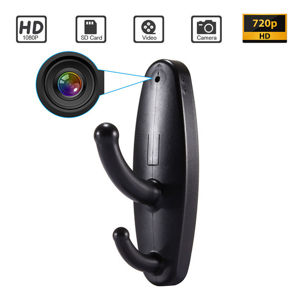 Móc quần áo - Camera móc áo mini hidden 1080p - Camera giám sát phát hiện chuyển động - Camera móc quần áo