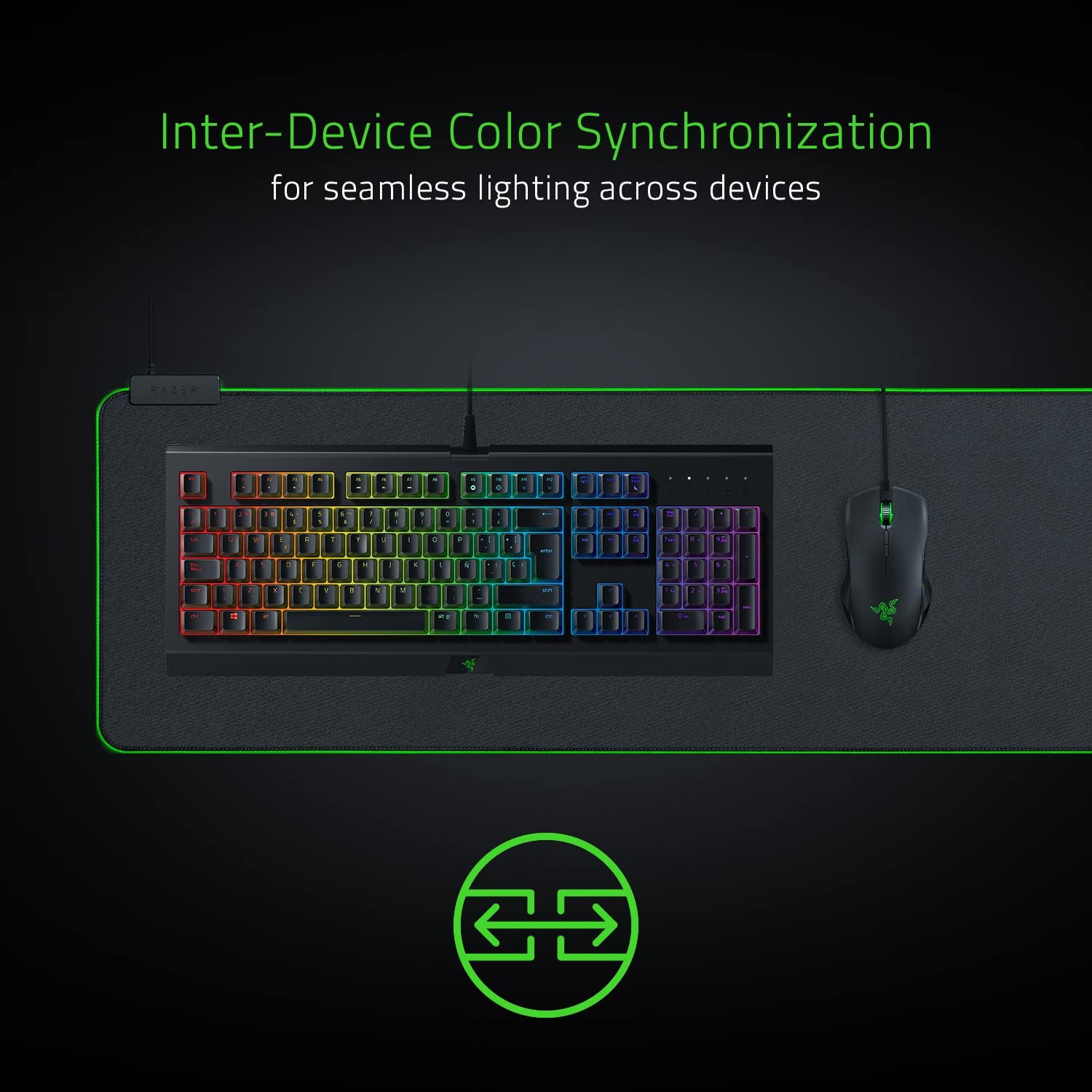 Bàn di chuột Razer Goliathus Chroma Extended - Hàng chính hãng