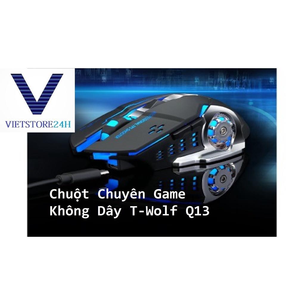 Chuột Chuyên Game Không Dây T-Wolf Q13 - Giao Màu Ngẫu Nhiên