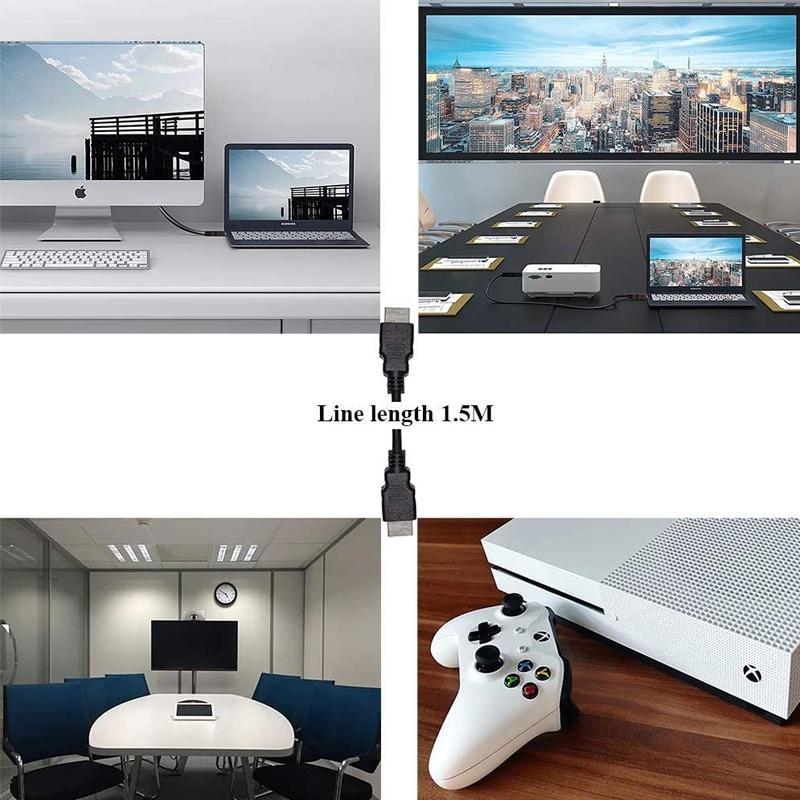Dây cáp Hdmi 4k 2k 1080P 1.5m tốc độ cao chuyên dùng