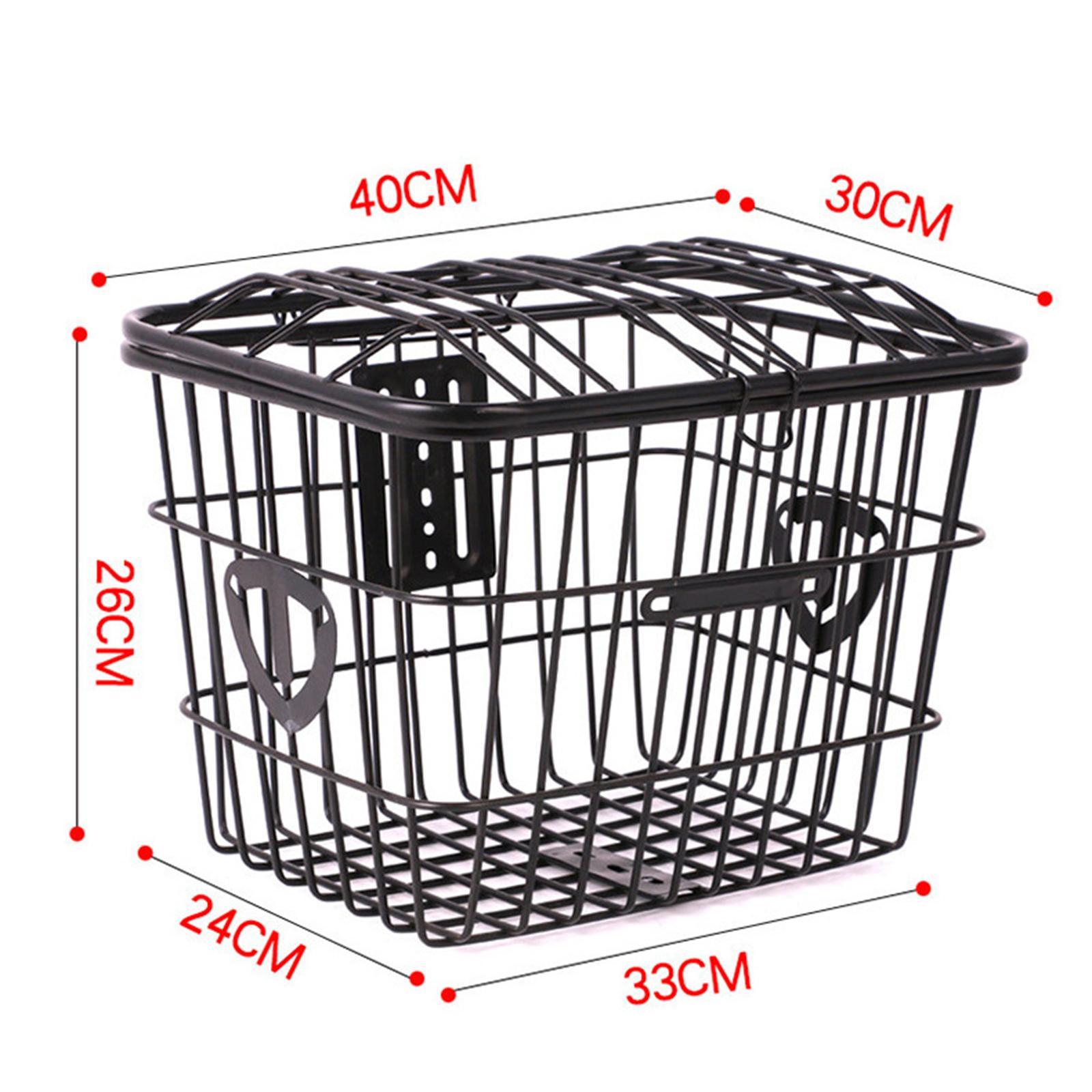 Bike Basket Carrier Pannier Cycling Basket Bike Accessories Handlebar Basket