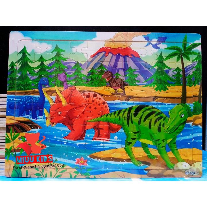 Đồ chơi tranh ghép hình miếng gỗ PUZZLE - Bộ ghép hình - Tranh xếp hình