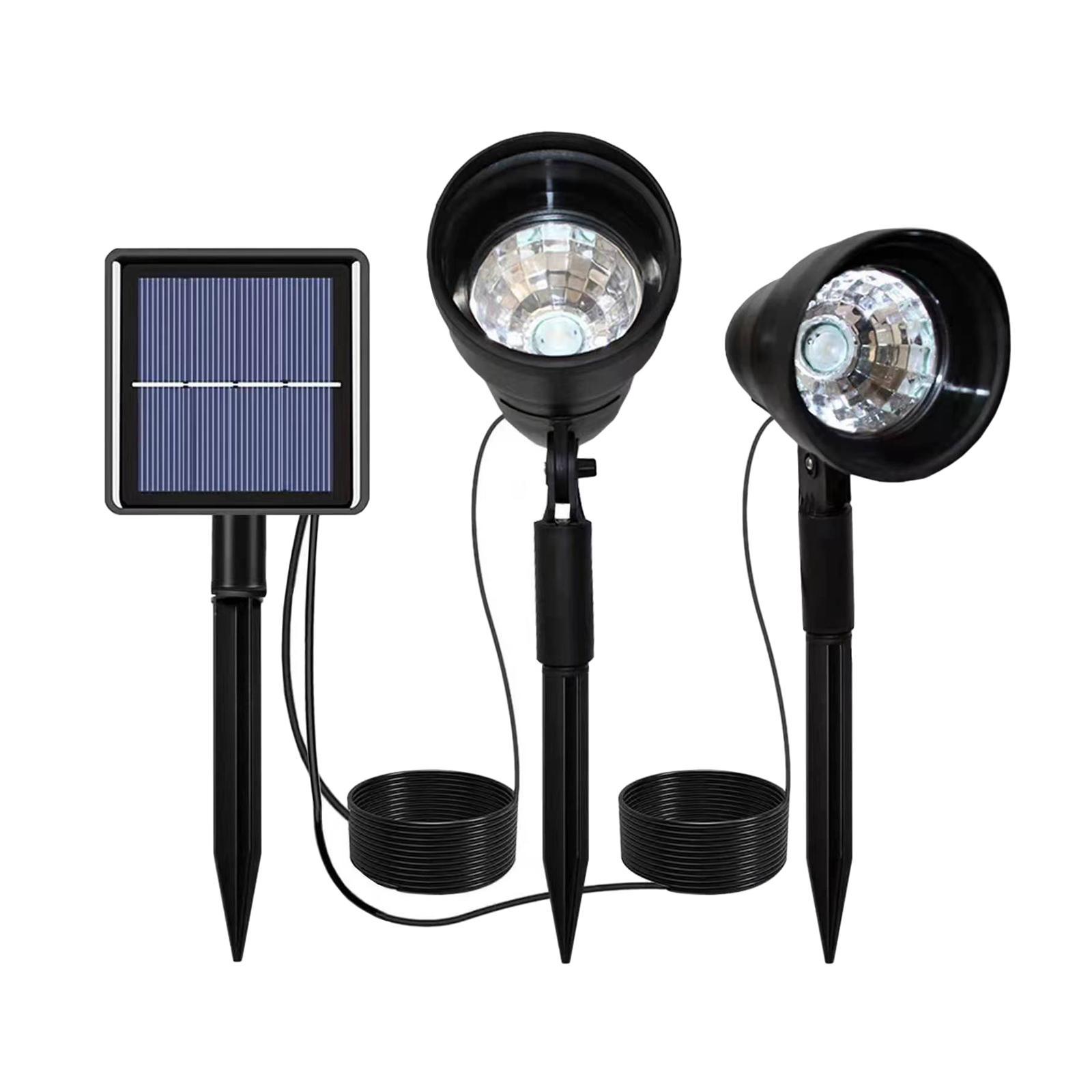 Solar Light Waterproof Adjustable Landscape Lamp for Courtyard Pathway Party