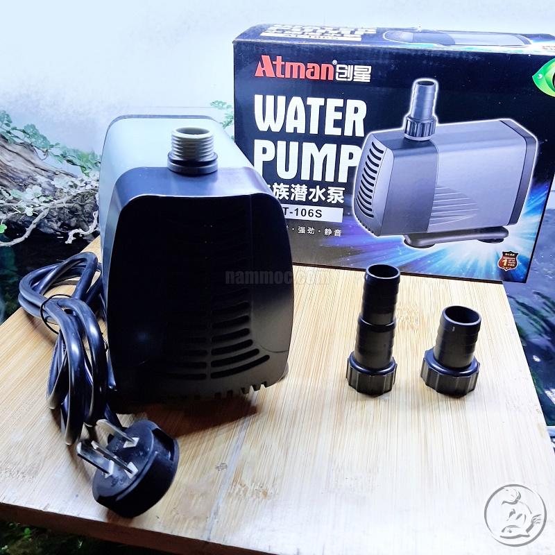 Bơm Atman AT 106S - Máy Bơm Mạnh Mẽ, Tiết Kiệm Điện Dành Cho Bể Cá Koi