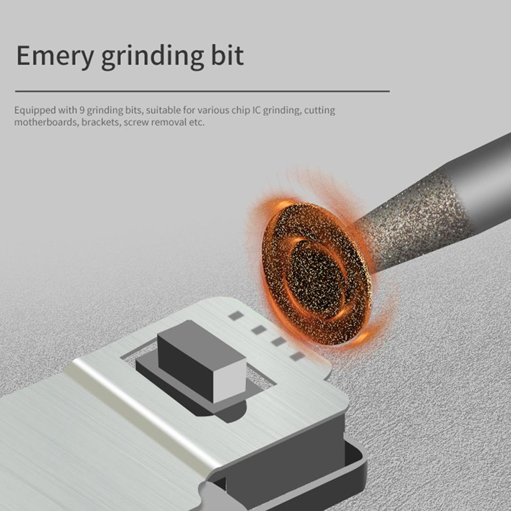 Portable Electric Grinding Engraving Pen Mini Grinding Pen Handheld Rechargeable Grinding Pen Polishing Machine