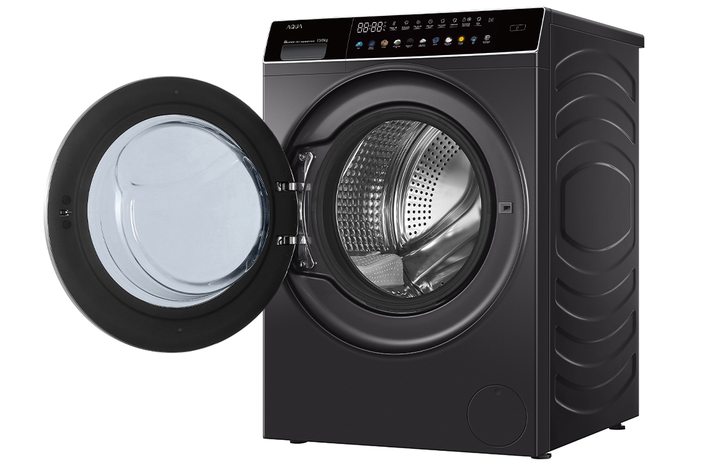 AQD-DH1300H(PS) - MÁY GIẶT &amp; SẤY CỬA TRƯỚC AQUA AQD-DH1300H(PS) INVERTER - Hàng chính hãng