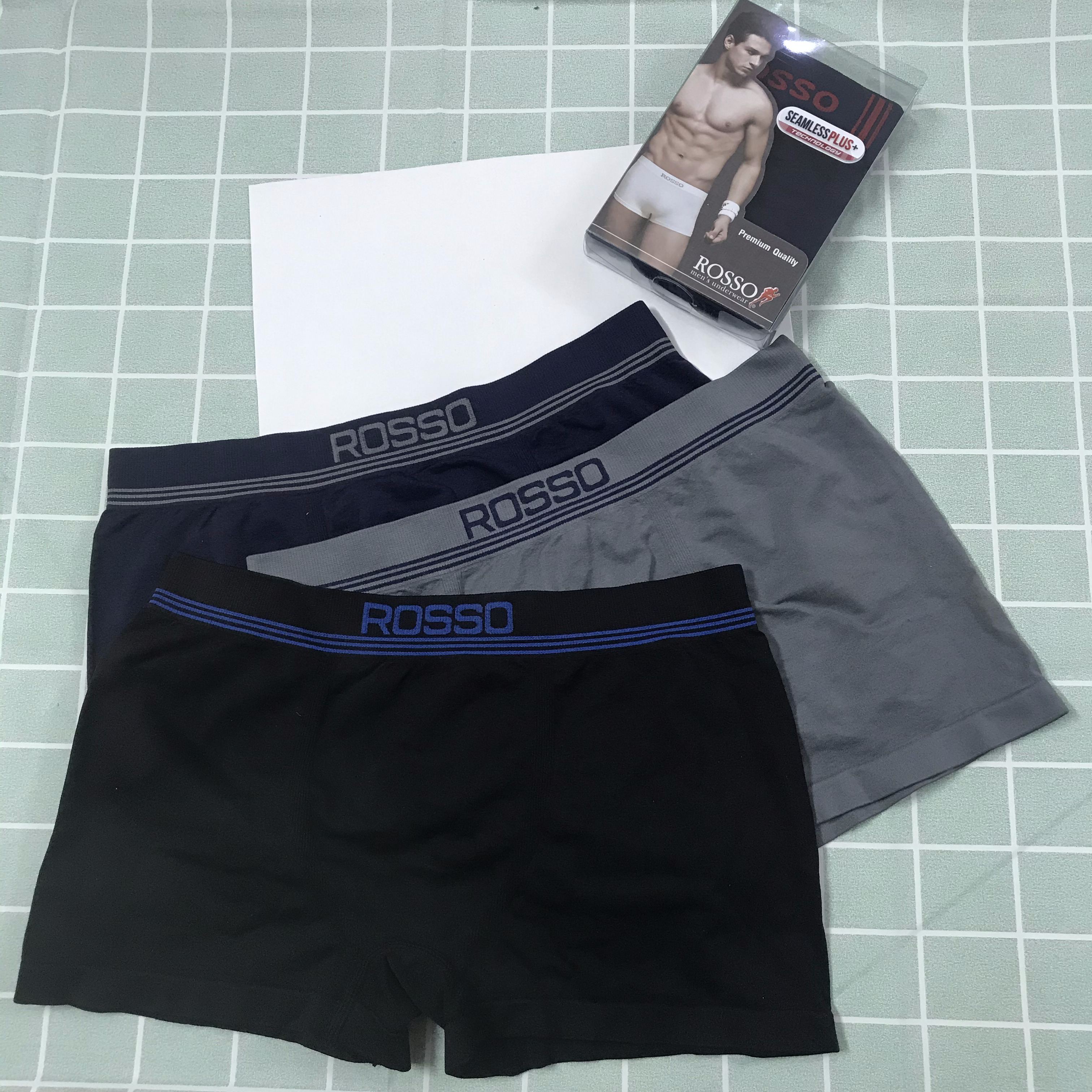 QUẦN LÓT BOXER NAM DỆT KIM ROSSO - MEN UNDERWEAR - 0204