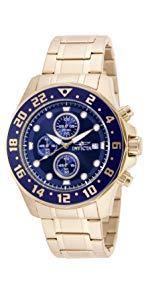Invicta Men's 17044 Pro Diver Analog Display Japanese Automatic Silver Watch