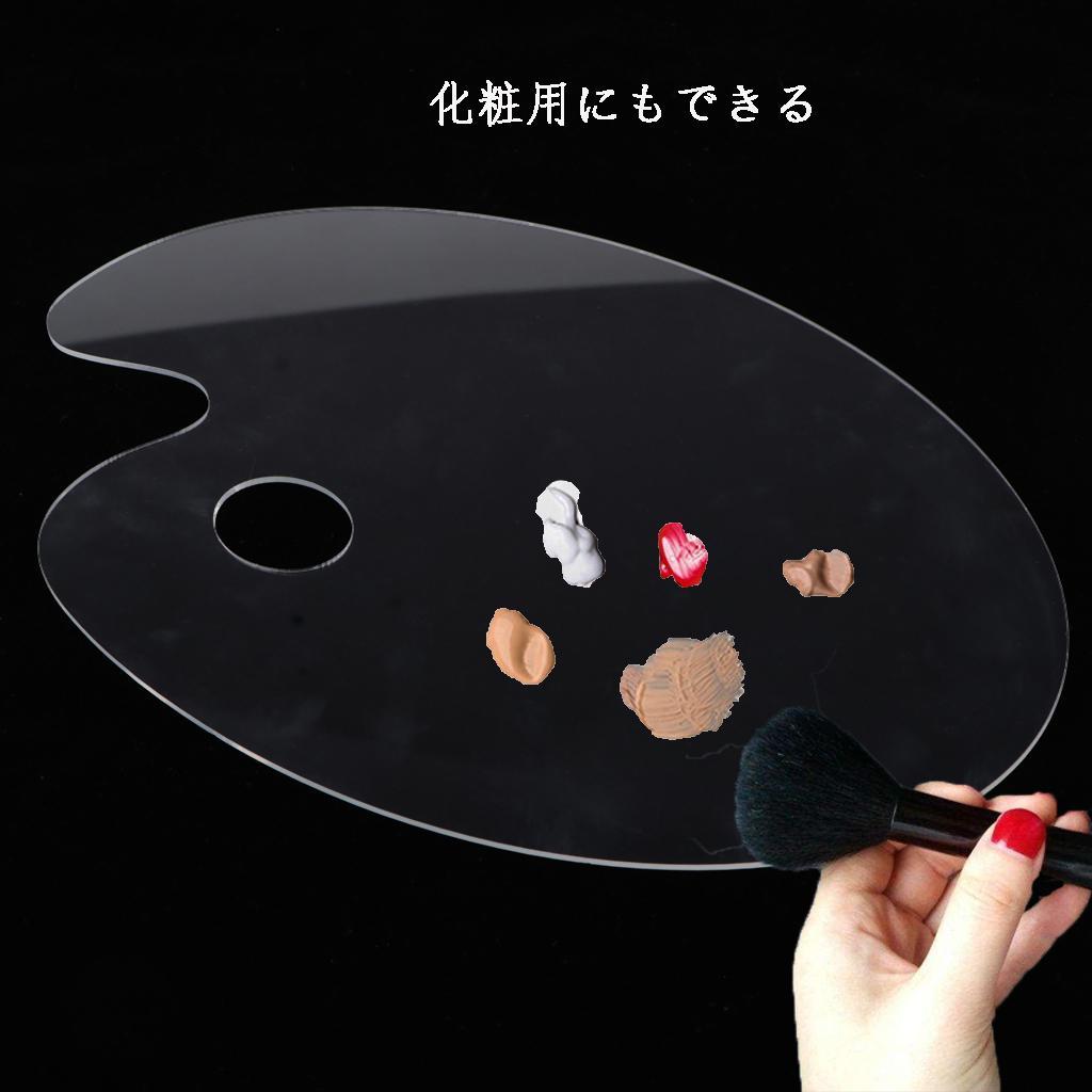 Clear Acrylic Paint Tray Palette For Watercolor Oil Acrylic Painting