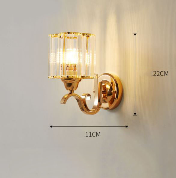 Đèn tường VICAR pha lê sang trọng trang trí nhà cửa cao cấp - kèm bóng LED chuyên dụng.