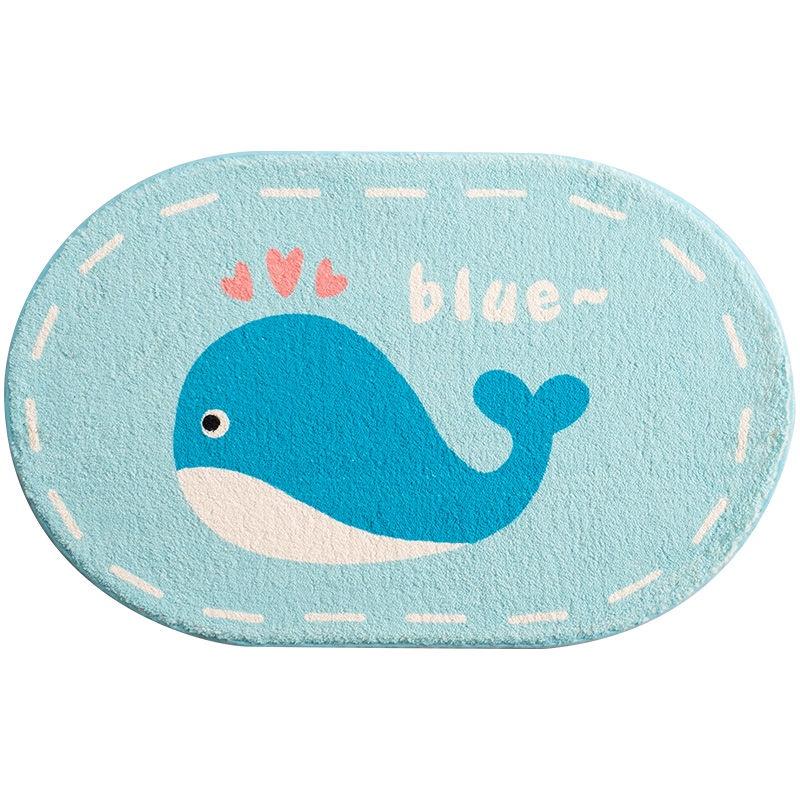 Thảm Chùi Chân Chống Trượt Thấm Hút Tốt Cho Phòng Tắm/Phòng Ngủ