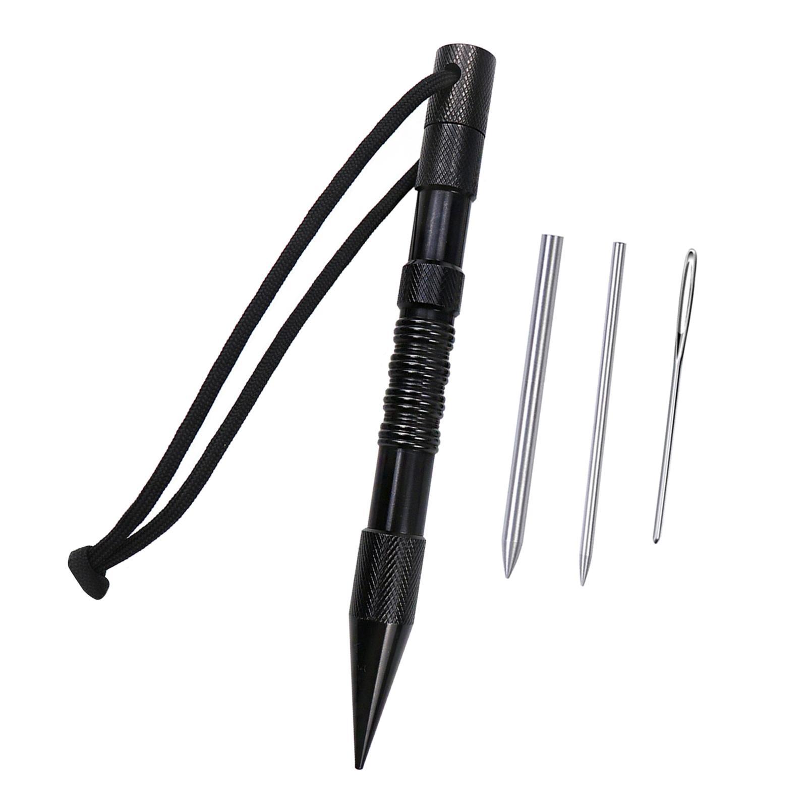 Lacing Stainless Steel Tool Set Fid Lacing Stitching 4Pcs