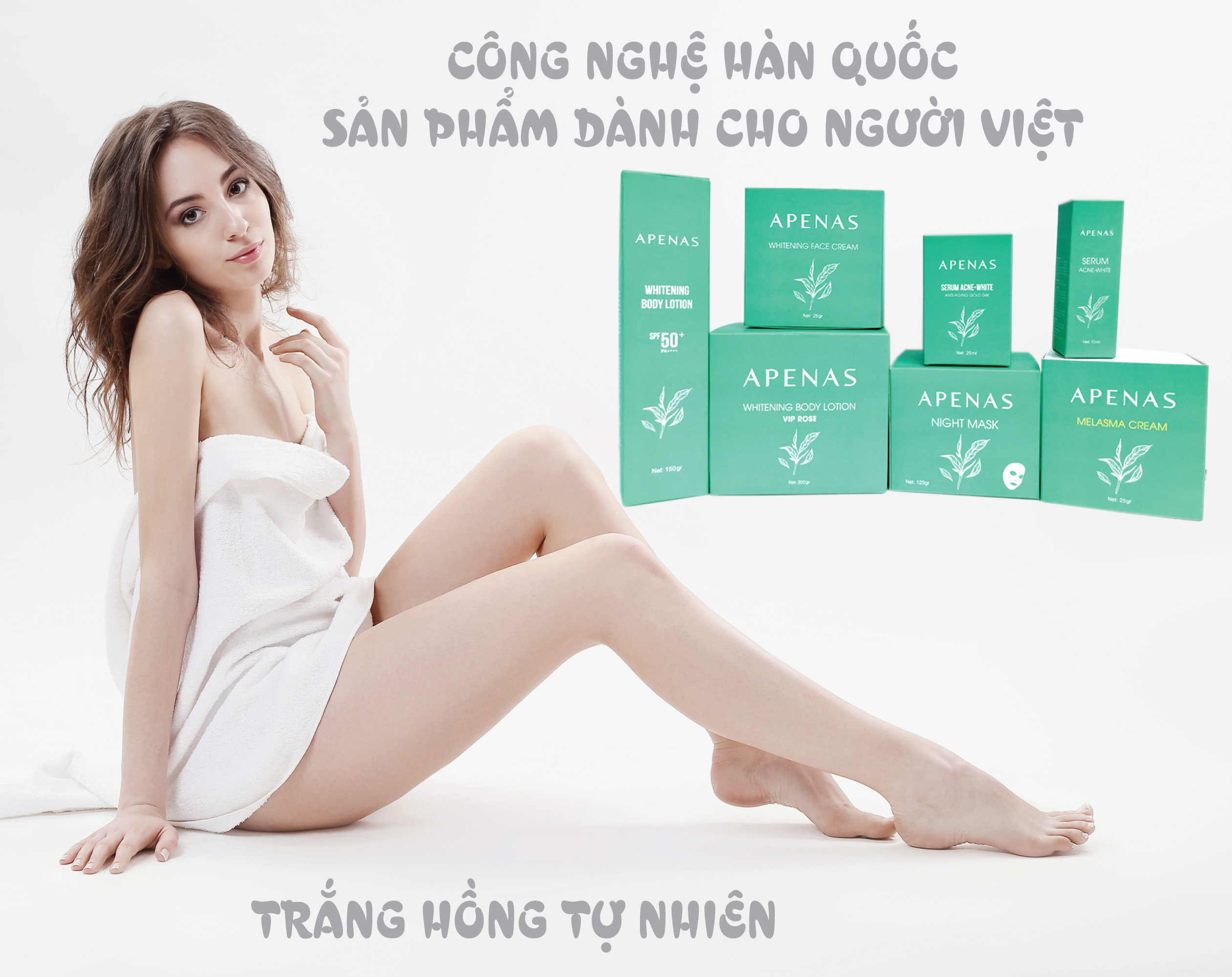 Kem ngừa nám dưỡng trắng da Apenas