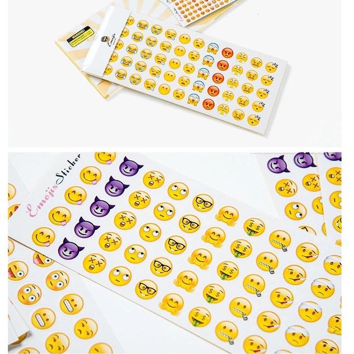 Bộ 660 Sticker hình dán Emoji đáng yêu ST30