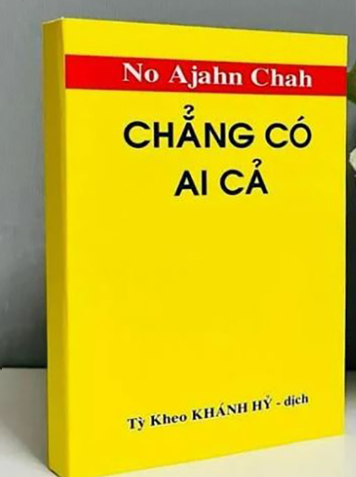 Sách - Chẳng Có Ai Cả - Ajahn Chah ( sách bỏ túi )