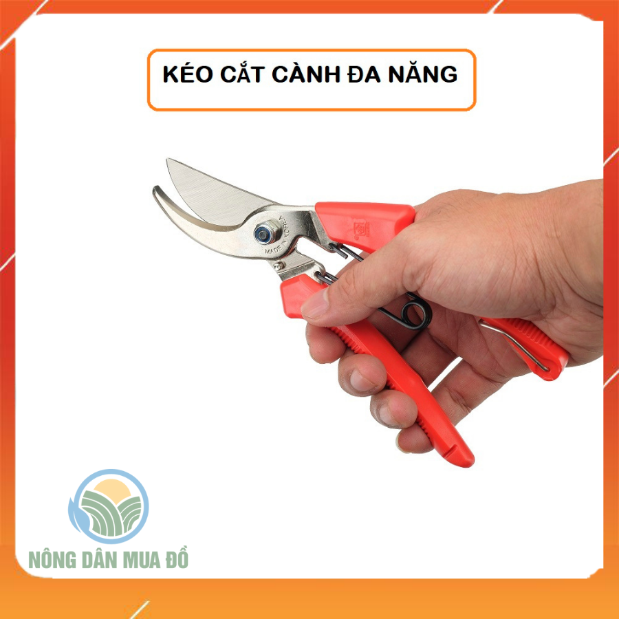 Kéo cắt cành S-250 đa chức năng, Kéo cắt vườn siêu sắc hàng loại 1