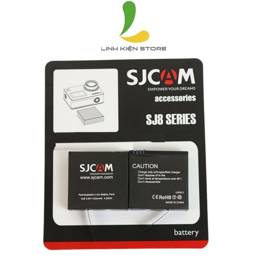 Pin dự phòng cho camera hành trình SJCAM SJ8 - Hàng chính hãng