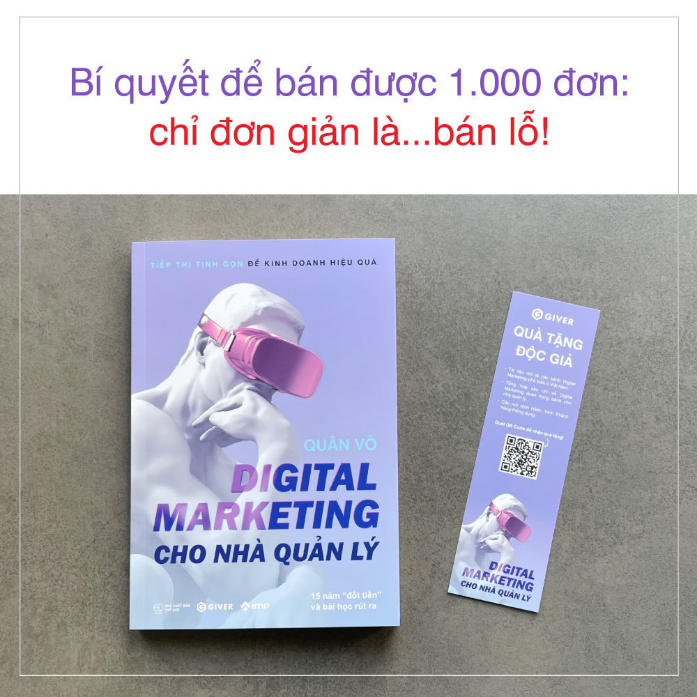 Digital Marketing Cho Nhà Quản Lý - Tiếp Thị Tinh Gọn Để Kinh Doanh Hiệu Quả