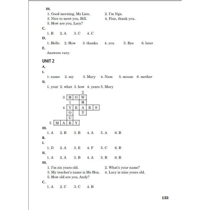 Bài tập dùng kèm tiếng anh 3