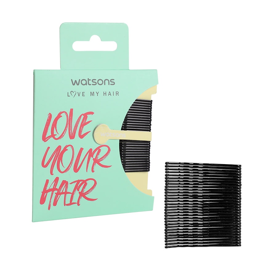 Set Kẹp Tóc Watsons Hair Clip Black 30Pcs