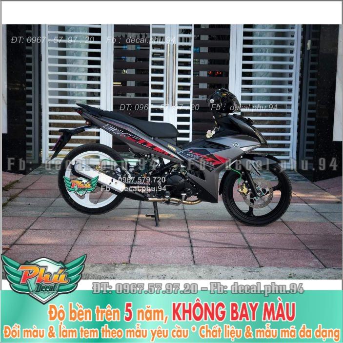 Tem rời Exciter 150 Xám bản Tem rời 2020  -1