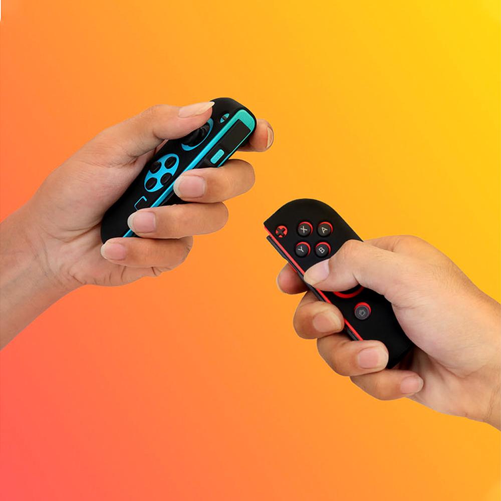Bộ điều khiển trò chơi BUBM có nắp đậy bảo vệ silicon mềm thay thế cho Nintendo Switch