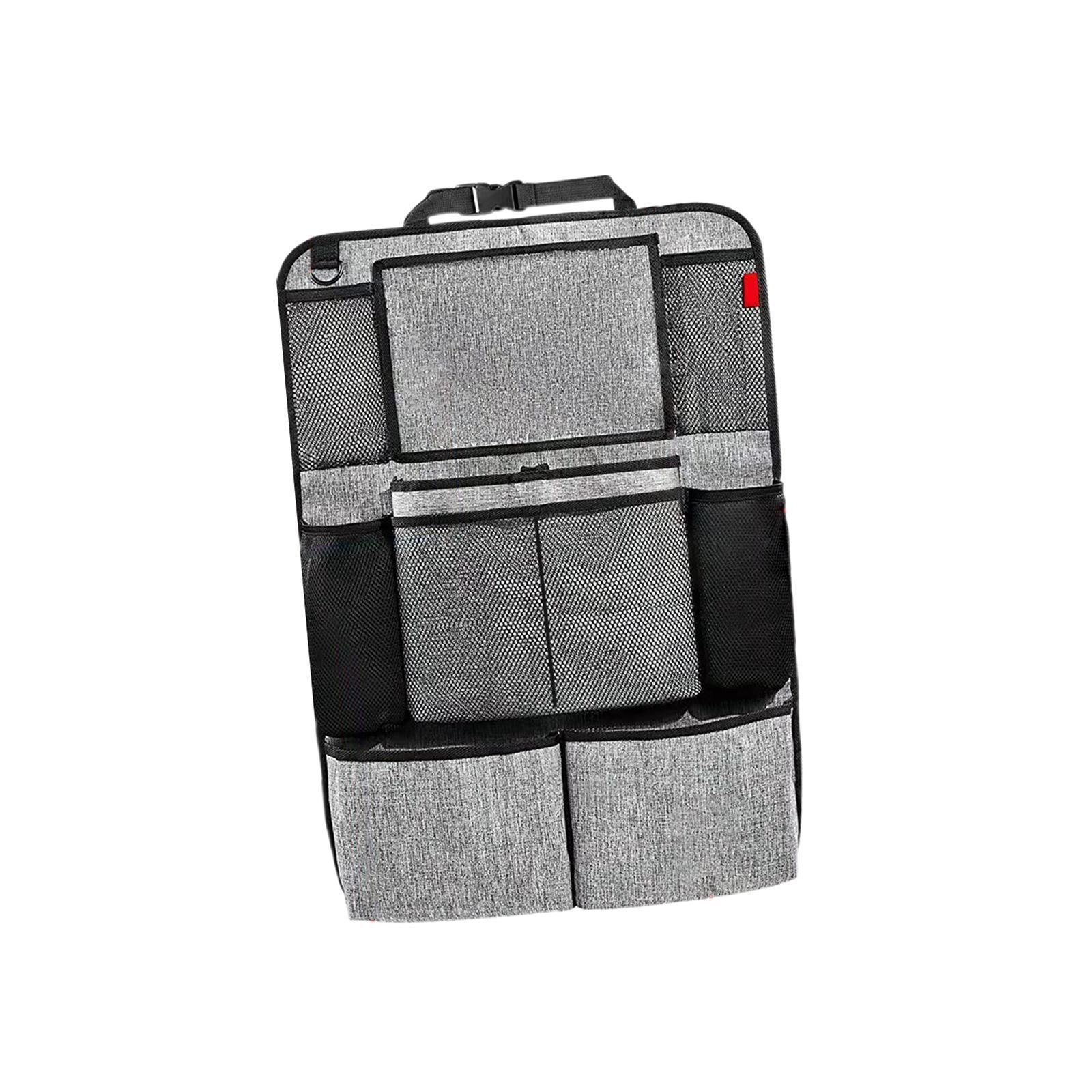 Car Backseat Organizer Bottle Back Seat Storage Bag for Snacks Books