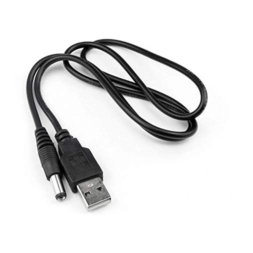 Dây nguồn 1 đầu USB ra đầu tròn cỡ trung 3.5mm