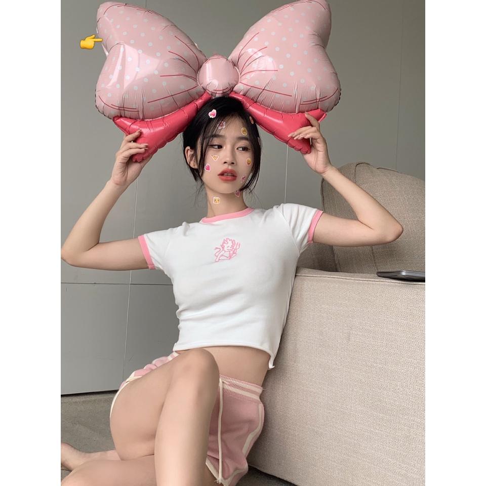 ÁO KIỂU NỮ CROPTOP SIÊU XINH THỜI TRANG HOTTREND GENZ CHO CÁC BẠN