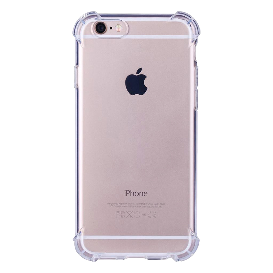 Bộ Kính Cường Lực Dẻo Nano Cho iPhone 6Plus/ 6SPlus (Trong Suốt) Và Ốp Lưng Chống Sốc Phát Sáng (Trong Suốt) - Hàng Chính Hãng