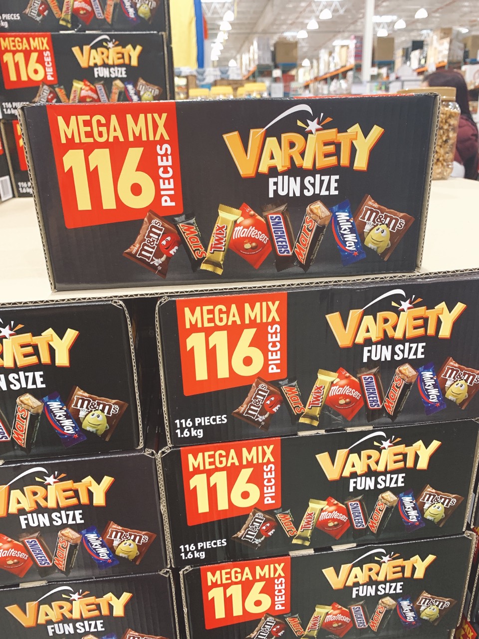 Socola thanh Mix đủ 6 vị Mars Variety - Úc- 116 thanh