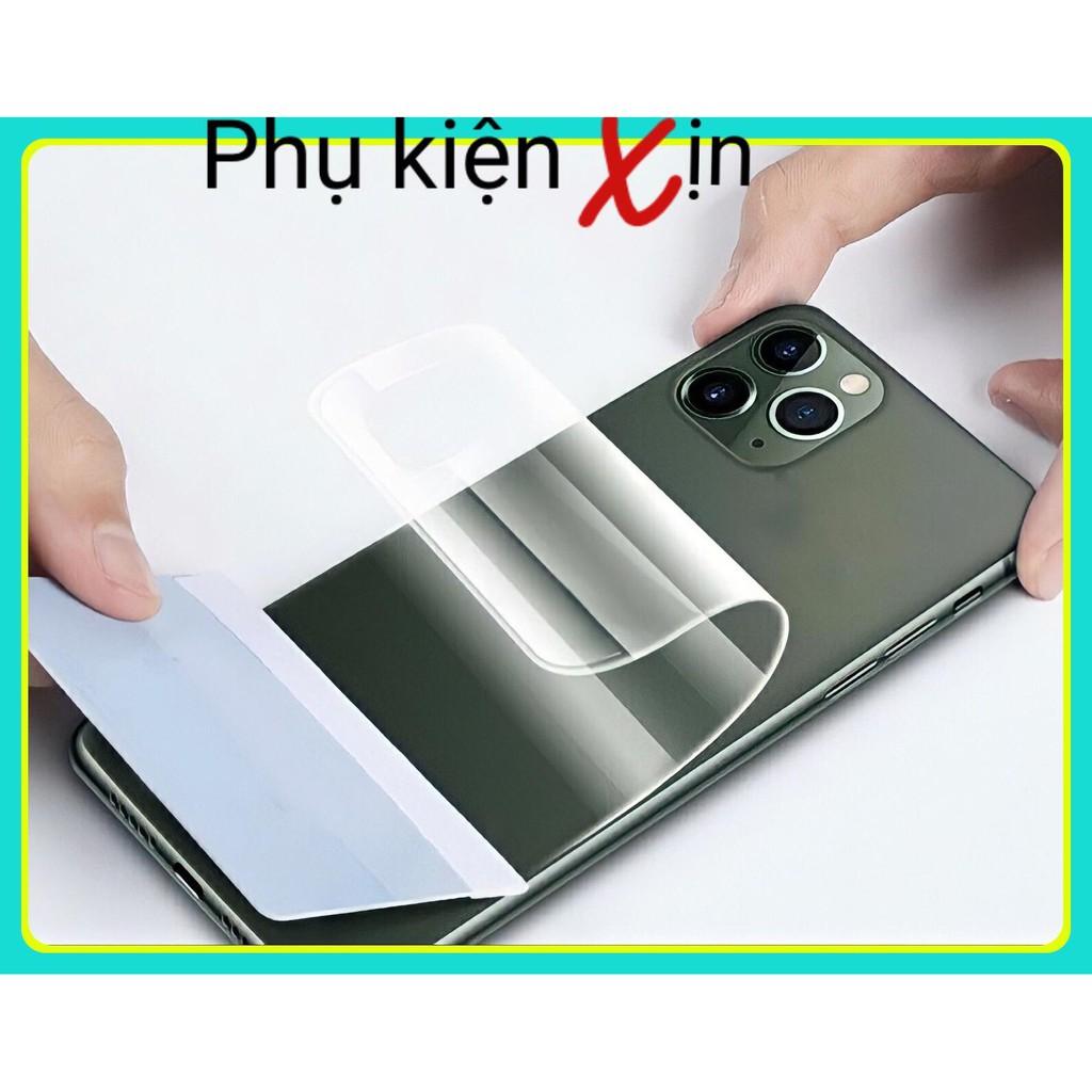 MIẾNG DÁN LƯNG TRONG DÀNH CHO IPHONE - BẢO VỆ MẶT SAU - TRONG SUỐT - DỄ DÁN