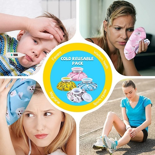 Túi chườm nóng lạnh, túi chườm bụng nguyệt san - Túi chường đá Giảm Đau, Hạ Sốt ( Giao Màu Ngẫu Nhiên )
