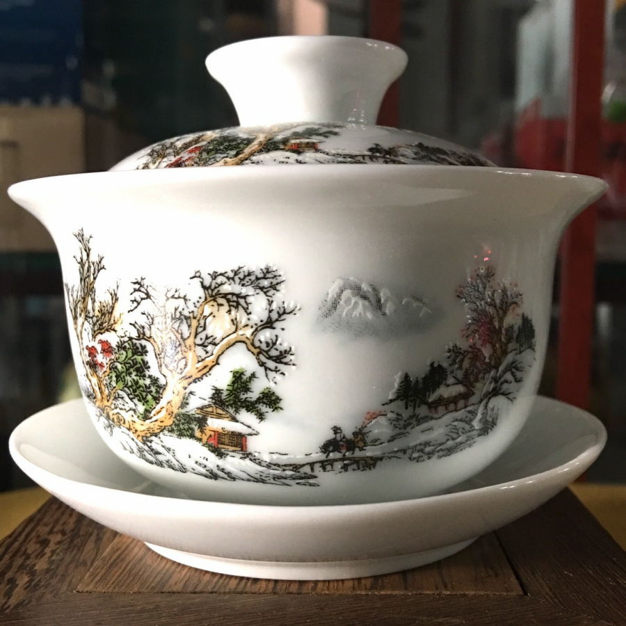 Chén trà có nắp Kiểu cổ Trung Quốc - Ly uống trà Thương hiệu OEM |  WebSoSanh.co