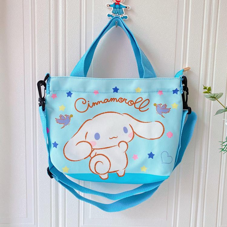 Sanrio Hello Kitty Bé Gái Bé Trai Túi Đeo Vai Messenger Hoạt Hình Canves Túi Xách Túi