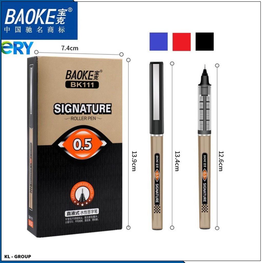 Bút gel nước / Bút kí Baoke ngòi 0.5mm - BK111