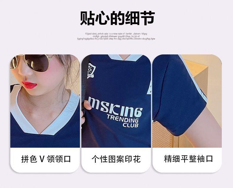 TOBE1SHOP Cô gái ăn mặc cotton mùa hè mỏng 2023 học sinh trung học cơ sở trẻ em lớn tây lưới váy vừa vặn màu đỏ