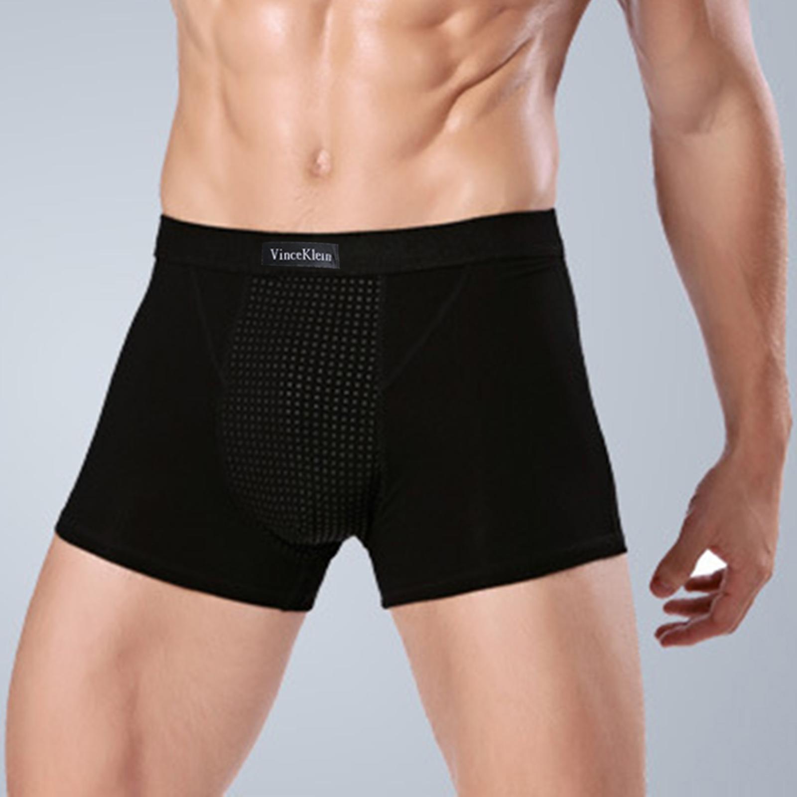 Elastic Men Underwear Shorts Briefs for Boys Energetic Underpants