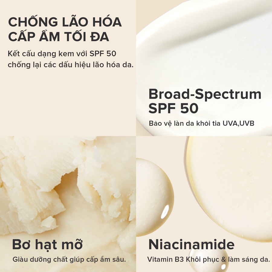 Kem Chống Nắng Dưỡng Ẩm Phục Hồi và Làm Sáng Da Paula's Choice Resist Skin-Restoring Moisturizer SPF50 60ml