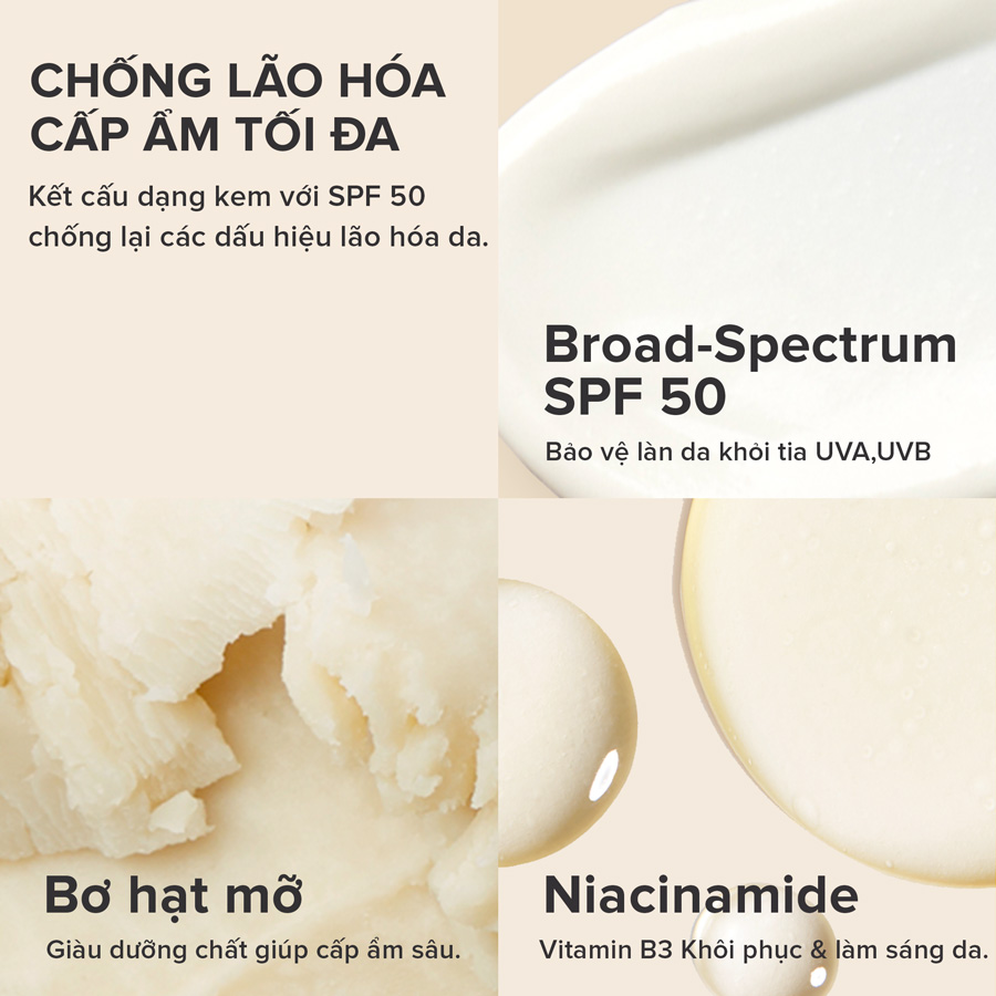Kem Chống Nắng Chống Lão Hóa Paula’s Choice Resist Skin Restoring Moisturizer With SPF 50 Tuýp 60ml