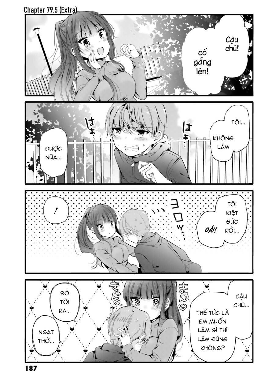 uchi no hentai maid ni osowareteru chapter 79.5 1