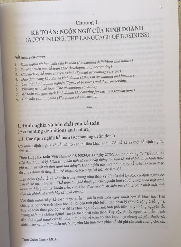 Kế Toán Tài Chính (Tập 1)