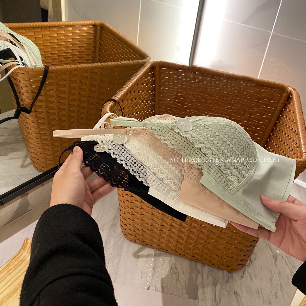 Bra dây ren mềm mại không gọng Lylylorem BR032