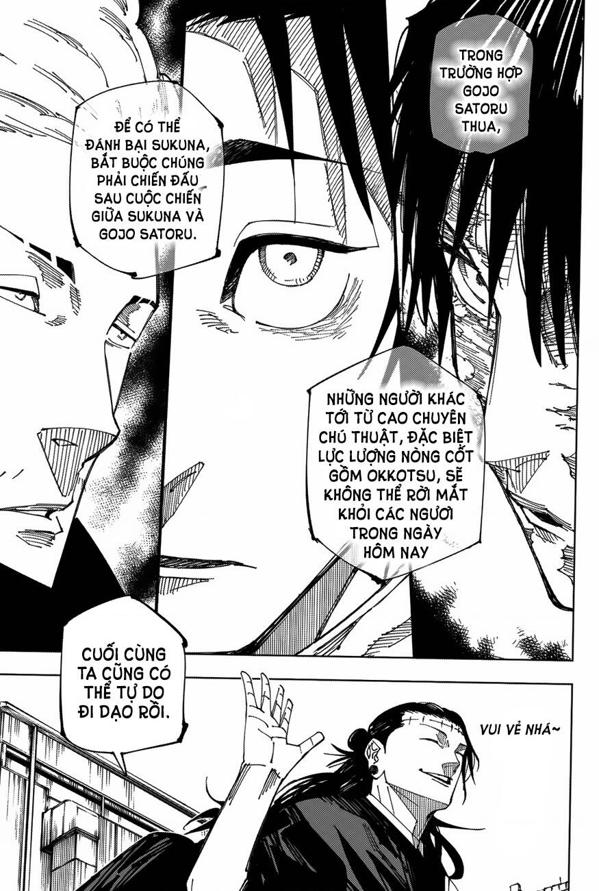 jujutsu kaisen - chú thuật hồi chiến chapter 222 14