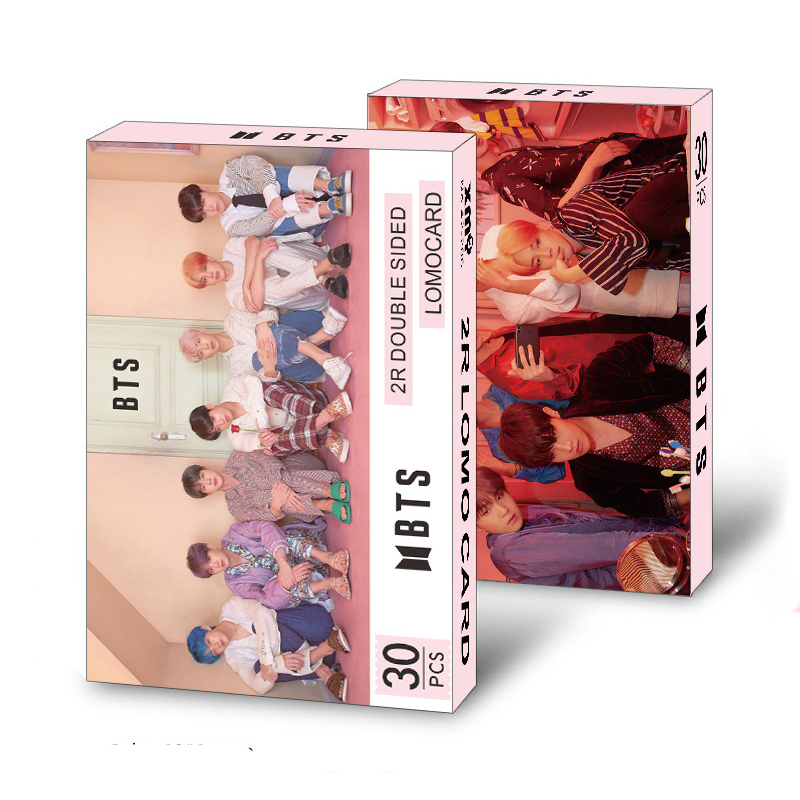 Lomo card BTS thẻ ảnh nhóm nhạc kpop