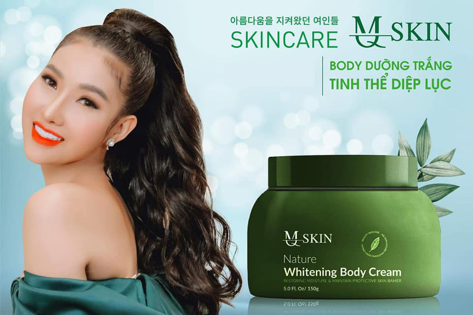 Kem Trắng Da Body Diẹp lục MQ Skin